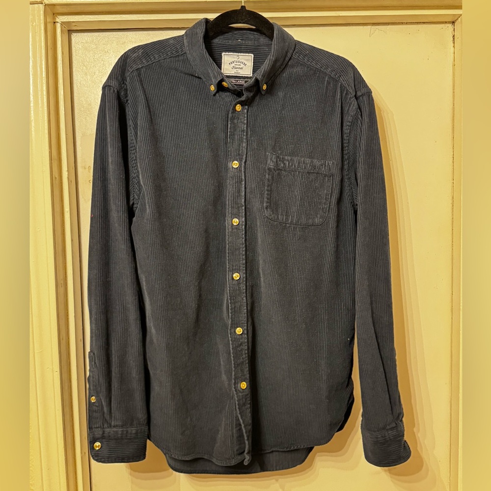 Portuguese Flannel corduroy shirt - XL